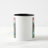 WyomingYellowstone Collage Tasse (Zentrum)