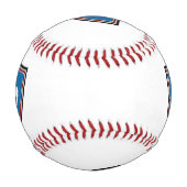 Wyomoming-Schildflagge-Baseball Baseball (Vorderseite)