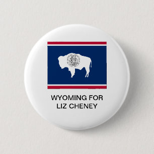 WYOMON FÜR LIZ CHENEY BUTTON