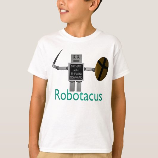 WYRA 2008 FLL - Robotacus T-Shirt (Vorderseite)