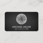 Wyrd und Runic Alphabet Business Card Visitenkarte (Vorderseite)