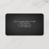 Wyrd und Runic Alphabet Business Card Visitenkarte (Rückseite)