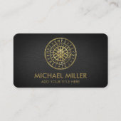 Wyrd und Runic Alphabet Business Card Visitenkarte (Vorderseite)