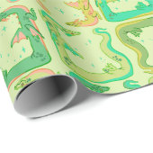 Wyrm Crossing Geschenkpapier (Rolleneckpunkt)