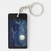 Wyrm und Wold art Akryllischer Schlüsselanhänger (Rückseite)