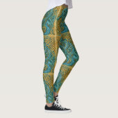Wyrm & Weave - Celtic Serpent Knüpfarbeit Leggings (Rechts)