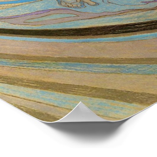 Wyspianski, Apollo, 1904 Poster (Ecke)