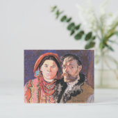 Wyspianski, Der Künstler und seine Ehefrau, 1904 Postkarte (Stehend Vorderseite)