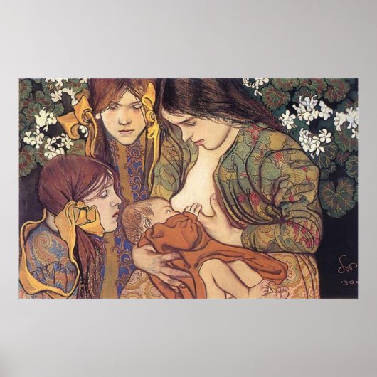 Wyspianski, Maternity, 1905 Poster (Vorne)