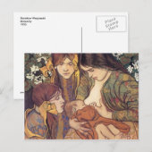 Wyspianski, Maternity, 1905 Postkarte (Vorne/Hinten)