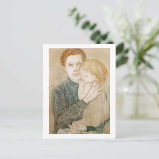 Wyspianski, Portrait of Salome Hankiewiczowa, 1901 Postkarte (Stehend Vorderseite)