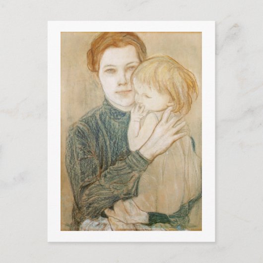 Wyspianski, Portrait of Salome Hankiewiczowa, 1901 Postkarte (Vorderseite)