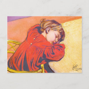 Wyspianski, Schlafsaal, 1904 Postkarte