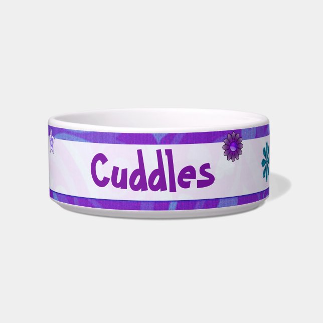 Wysteria Jeweled 3D ADD NAME Napf (Vorderseite)