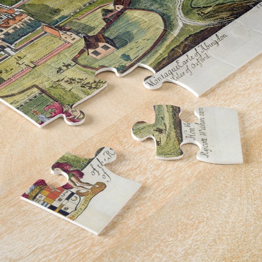 Wytham im Landkreis von Berkshire gravierte durch Puzzle (Seite)