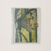 Wytham im Landkreis von Berkshire gravierte durch Puzzle (Vertikal)