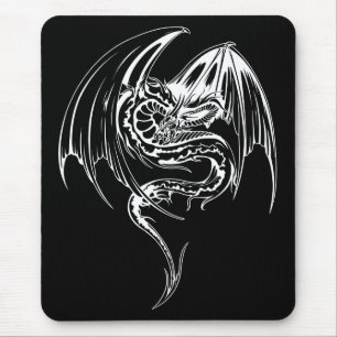 Wyvern Drachen sind Fantasy-mythologische Kreature Mousepad