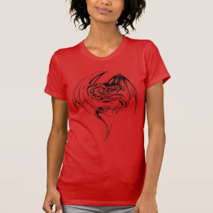 Wyvern Drachen sind Fantasy-mythologische Kreature T-Shirt
