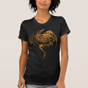 Wyvern Dragon sind Mythische Kreaturen T-Shi T-Shirt
