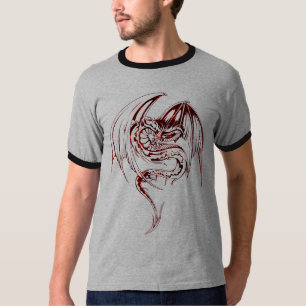 Wyvern Dragon sind Mythische Kreaturen T-Shi T-Shirt