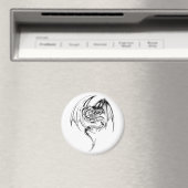 Wyvern Dragon sind Mythische Wesen der Fantasie Magnet (In Situ (Geschirrspüler))