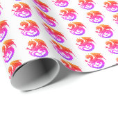 Wyvern Geschenkpapier (Rolleneckpunkt)