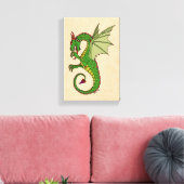 Wyvern Leinwanddruck (Insitu (Wohnzimmer))