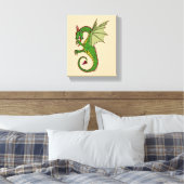 Wyvern Leinwanddruck (Insitu (Schlafzimmer))
