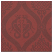 Wyvern Ogee, Deep Red Stoff (Nahaufnahme)