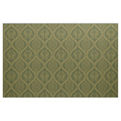 Wyvern Ogee, dunkles goldenes Olive Stoff (Fat Quarter (45,7 x 55,9 cm))
