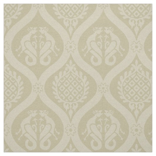 Wyvern Ogee, Ivory Stoff (Muster)