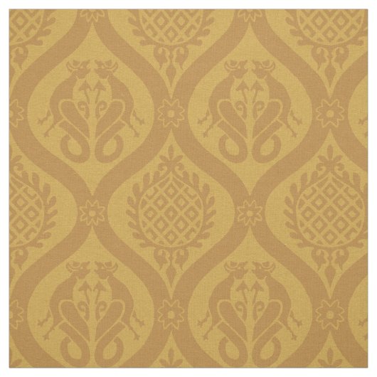 Wyvern Ogee, Marigold Stoff (Muster)