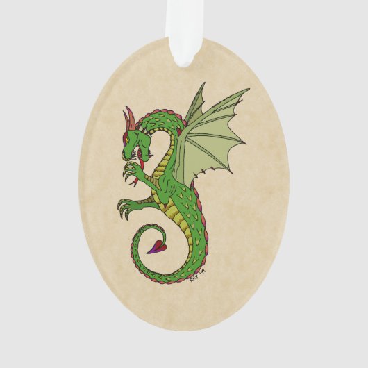 Wyvern Ornament (Rückseite)