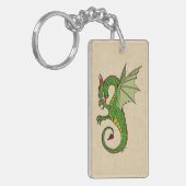 Wyvern Schlüsselanhänger (Vorderseite links)