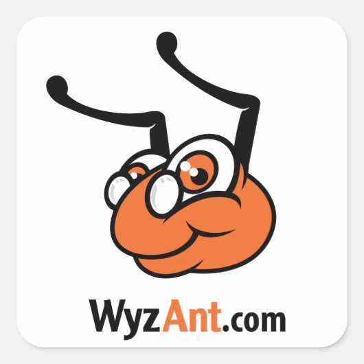 WyzAnt.com Aufkleber (Vorderseite)