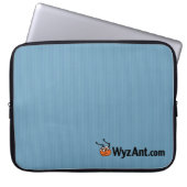WyzAnt Logo-Neopren-Laptop-Hülse 15 Zoll Laptopschutzhülle (Vorderseite)