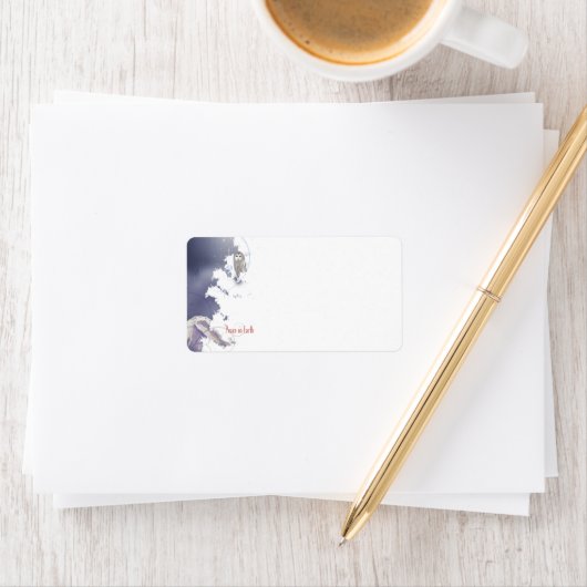 X003_Winter Owl Adressaufkleber (Insitu)