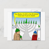 x04 Juden mögen auch Weihnachten - Cartoon (Vorne/Hinten)