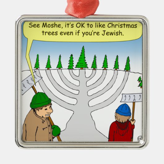 x04 können Sie Weihnachten genießen, selbst wenn Silbernes Ornament (Vorne)