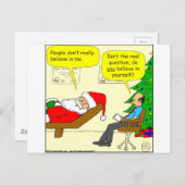 x19 glauben an sich selbst Cartoon Postkarte (Vorne/Hinten)