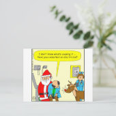 x48 konsultieren Sie einen Cartoon Postkarte (Stehend Vorderseite)