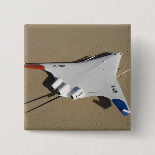 X-48B Blended Wing Body Unbemanntes Luftfahrzeug 2 Button