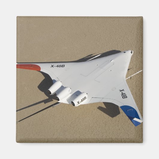 X-48B Blended Wing Body Unbemanntes Luftfahrzeug 2 Magnet (Vorne)