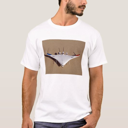 X-48B Blended Wing Body Unbemanntes Luftfahrzeug 3 T-Shirt (Vorderseite)