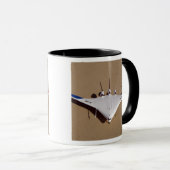 X-48B Blended Wing Body Unbemanntes Luftfahrzeug 3 Tasse (VorderseiteRechts)