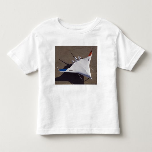 X-48B Blended Wing Body Unbemanntes Luftfahrzeug Kleinkind T-shirt (Vorderseite)