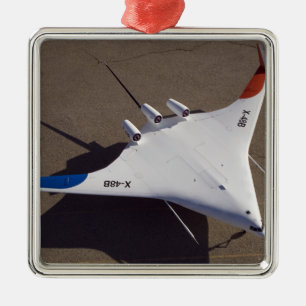 X-48B Blended Wing Body Unbemanntes Luftfahrzeug Ornament Aus Metall