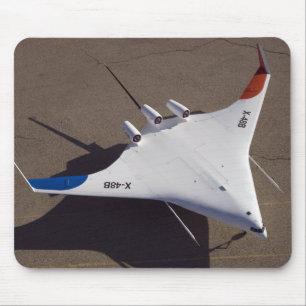 X-48B gemischtes Flügel-Körperunbemanntes Mousepad