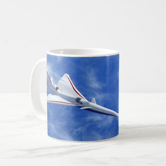 X-59 Billigflugzeuge mit Sonderraumflugzeug Kaffeetasse (Vorderseite Links)