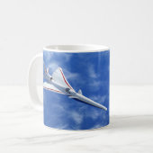 X-59 Billigflugzeuge mit Sonderraumflugzeug Kaffeetasse (Vorderseite Links)